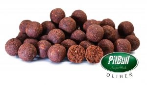 Boilies chytacie Pitbull Super Fish Oliheň 20mm 250g